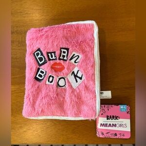 Mean girls bark burn book M/L dog toy